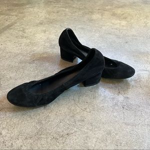 Jeffrey Campbell Birdie black suede heel